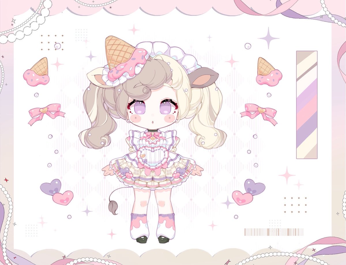 impaffxiv's tweet photo. @CuteNikeChan my lil cow girl :))) https://t.co/4JrPqiyIrH