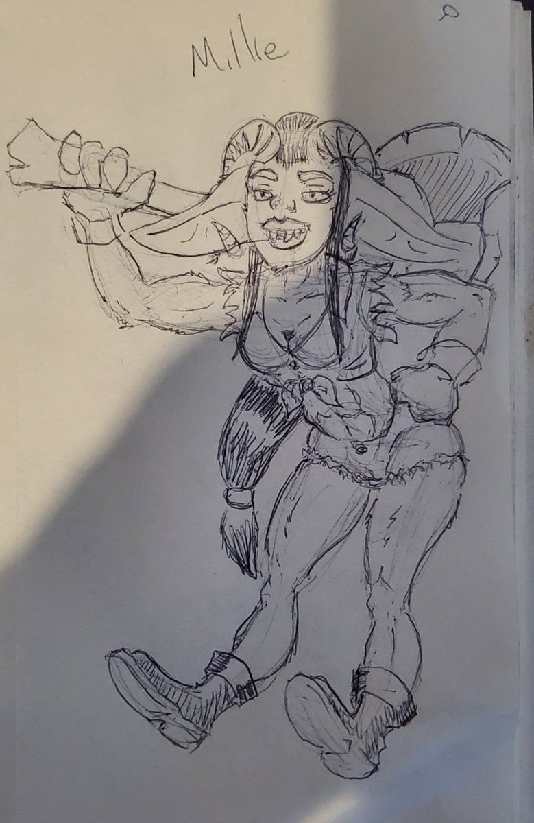 DeadPenSolution's tweet photo. Gonna try to post more... again. 

Following a Gobtober list someone shared, well a couple of them, but share some with a couple of my ladies, and here's one I did for yesterday, with a new girl Millie.

Normal look, and Clown. Still figuring her out, but she's fun, not so shy. https://t.co/c2lvXbLb6J