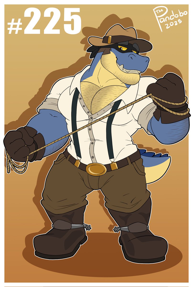 He's ready to leash you! 
🎨 By @/ThePandobo