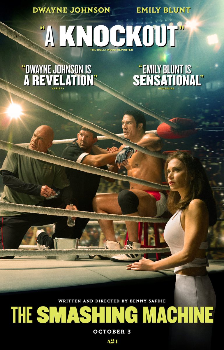 qmckemie's tweet photo. This weeks feature @AMCTheatres in @DolbyCinema 

#AMCTheatres #DolbyCinema #TheSmashingMachine https://t.co/JVTbzi0uKf