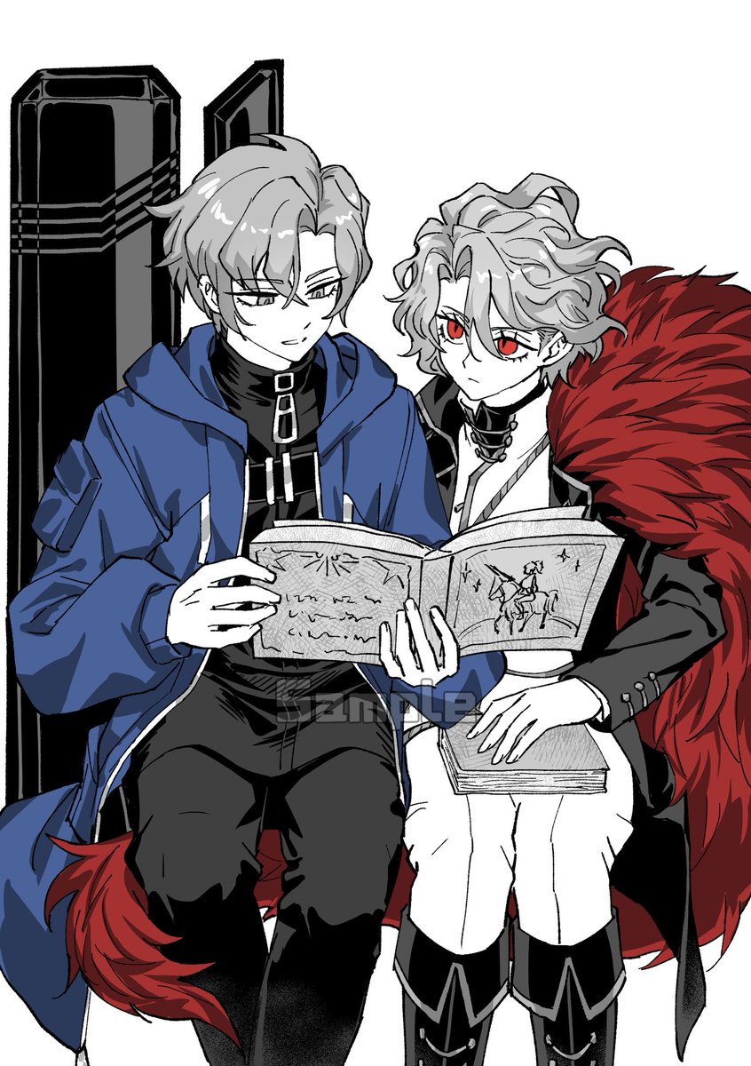 drownin124's tweet photo. Reading time.

It's commission! The art is not my work!
Artist: Crow3281
#Limbus_Company #lcb311 https://t.co/K0zfydEGy2