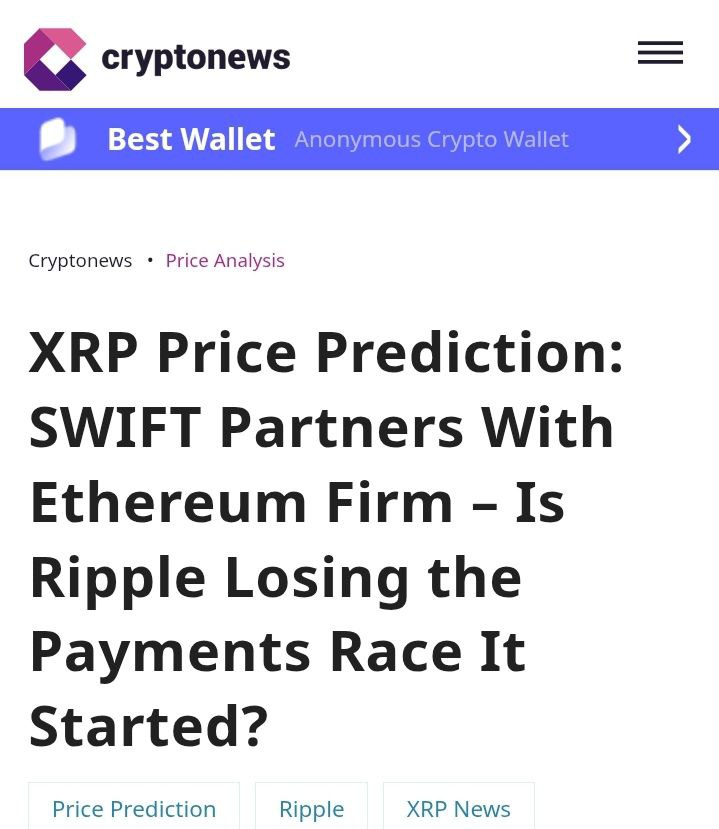 XRP vs SWIFT: Blockchain Revolution vs Legacy Banking