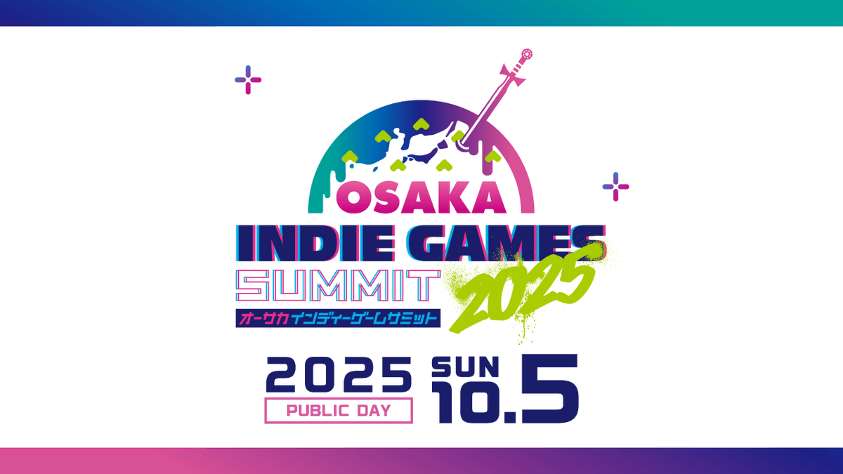 TicketsinJapan's tweet photo. 🎮 本週日，10月5日 (日) 在大阪舉辦
 OSAKA INDIE GAMES SUMMIT 2025！

👾 超過 100 款獨立遊戲展示
🎤 創作者舞台活動
🕹️ 現場試玩體驗

只有一天，完整感受日本獨立遊戲圈！

🎟️立即購票: https://t.co/lqTfJFcTIQ

👉 活動介紹文章： https://t.co/Ao0CLlHOfb

#OIGS2025 #獨立遊戲 #大阪 #TicketsinJapan