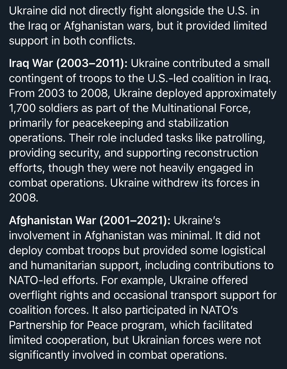 _ethosofficial's tweet photo. @aafkedewit @living_ethos @Sky_La2 And by the way, ukraine didn’t fight with us in the iraq or afghan wars, you uniformed moron. https://t.co/fWkNLrvHgc