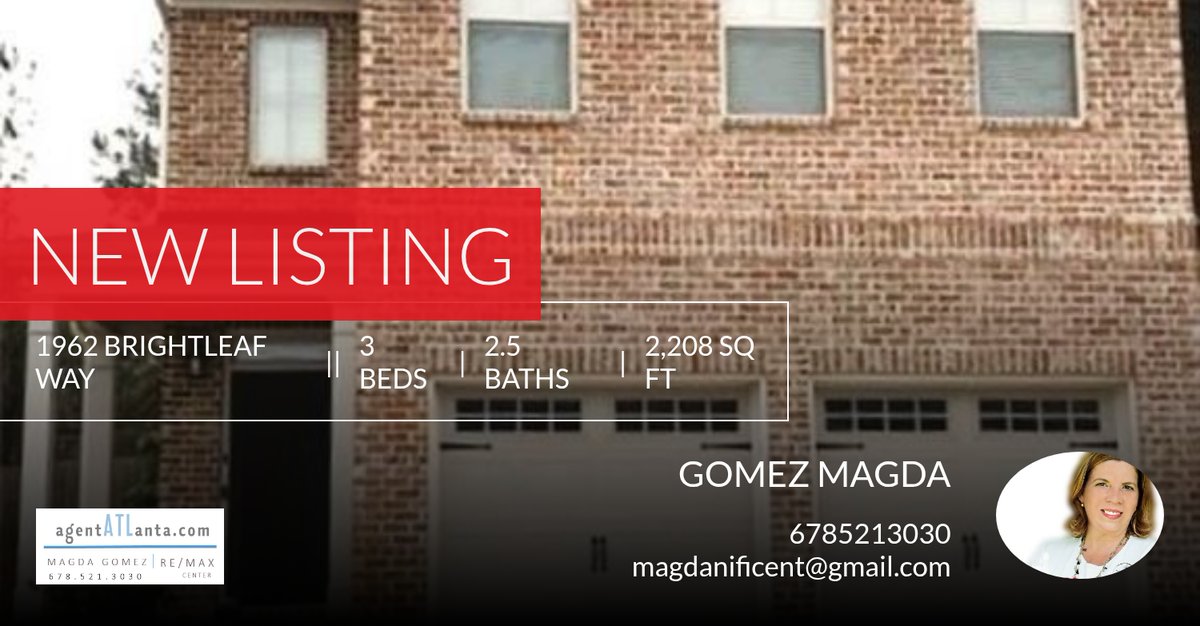 Magda Gomez - RE/MAX agentATLanta.com tweet media