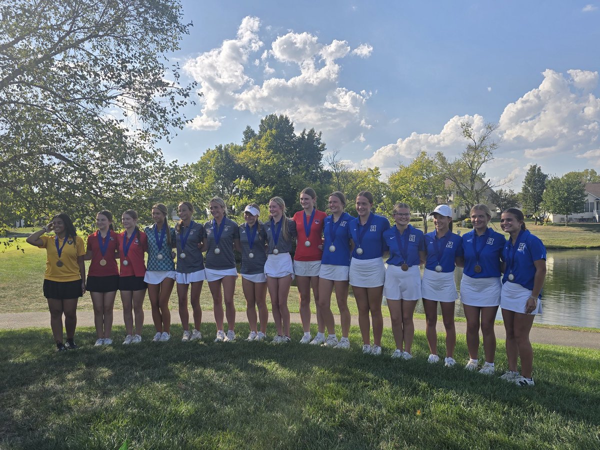 Great job at the JV Viking Classic put on by Francis Howell today! 
Lily N. tied for 5th