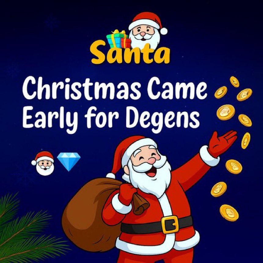AsusWeb3's tweet image. $WEED is trending, but $SANTA looks interesting as it’s still early.
The same token that went from launch to $14M last Christmas is now being pushed 3 months ahead.
Imagine what that momentum looks like with time on its side.
The math checks out, the story is easy to sell, and…