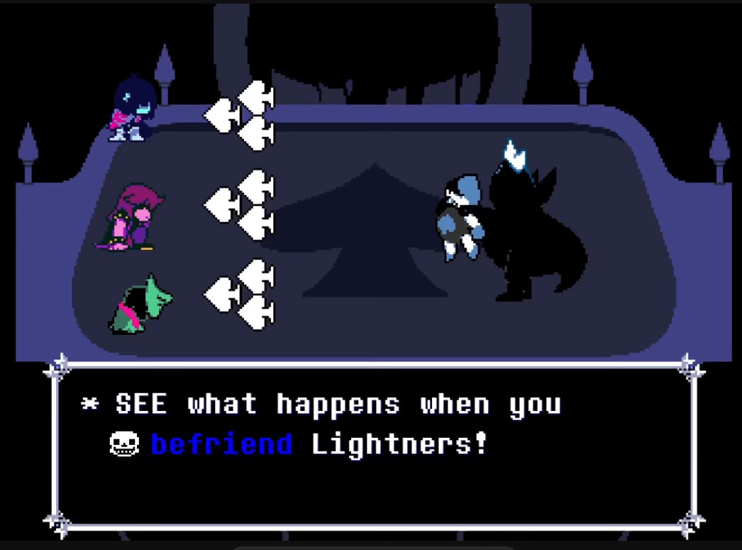 i love trends 
#deltarune