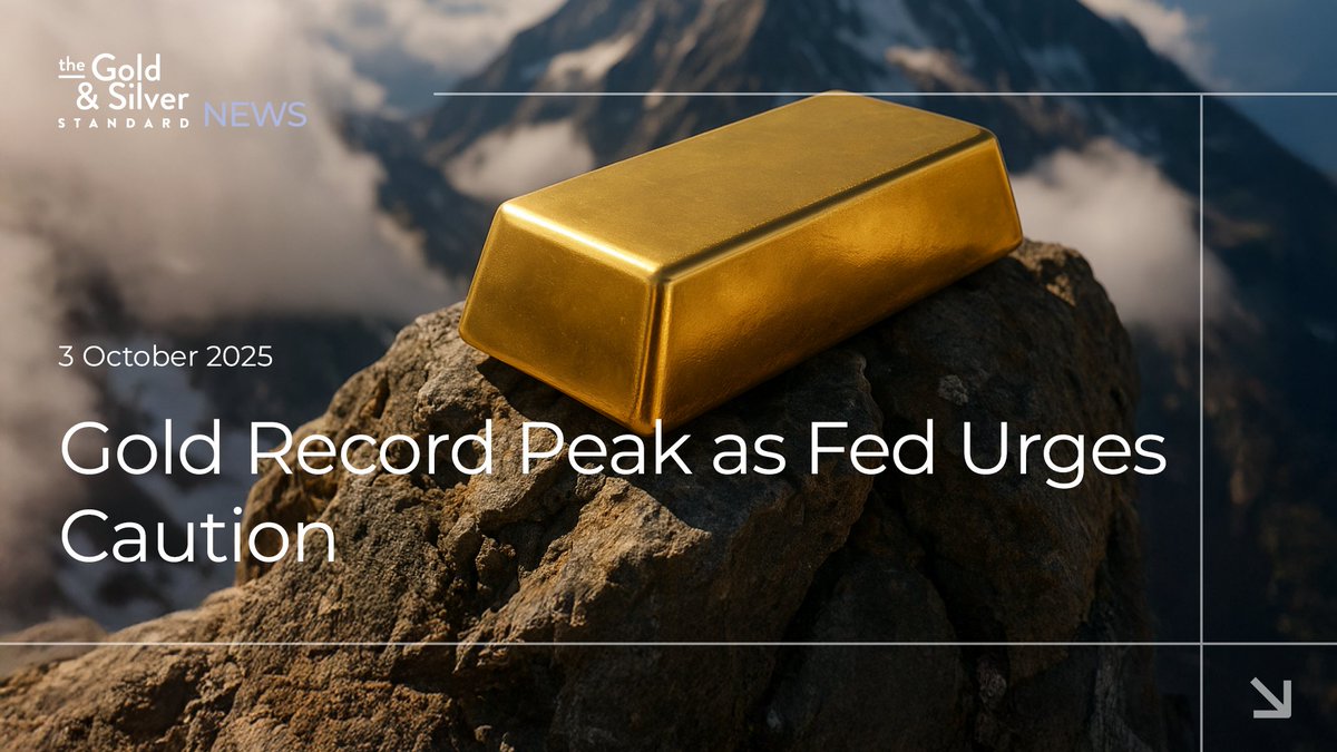 Gold prices eased overnight after briefly touching fresh record highs, as comments from Federal Reserve Bank of Dallas President Lorie Logan urged caution on the pace of further US interest rate cuts.

Read the full article here 👉 ainslie.to/477xLbm