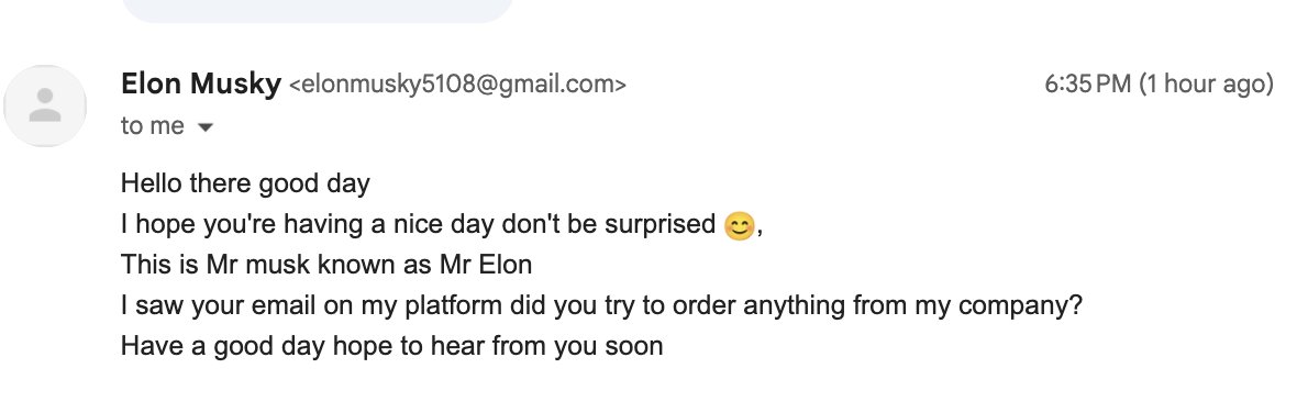 Mr Musk aka Mr Elon