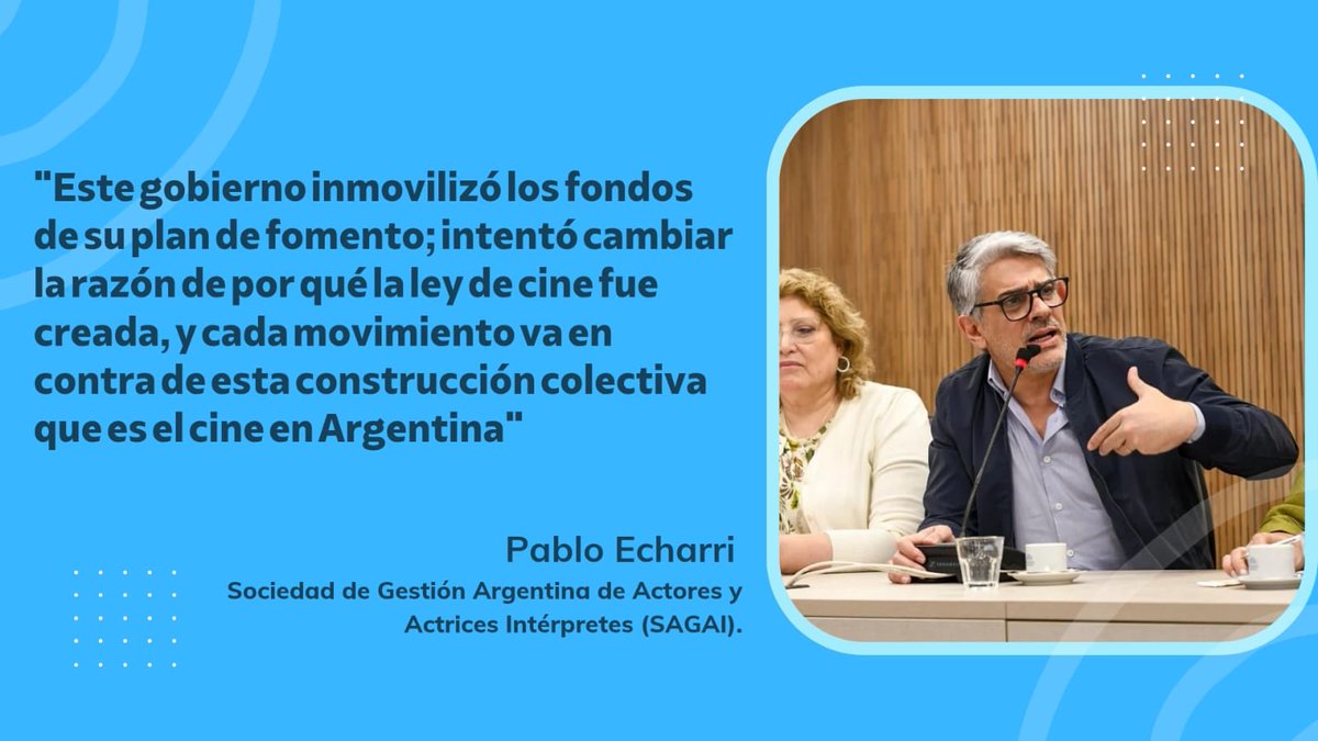 SilGinocchio's tweet image. Hay profunda preocupación por la situación, exhortando al  cumplimiento de la ley de  cine  y la obligación de acrecentar la difusión de la cinematografia argentina.