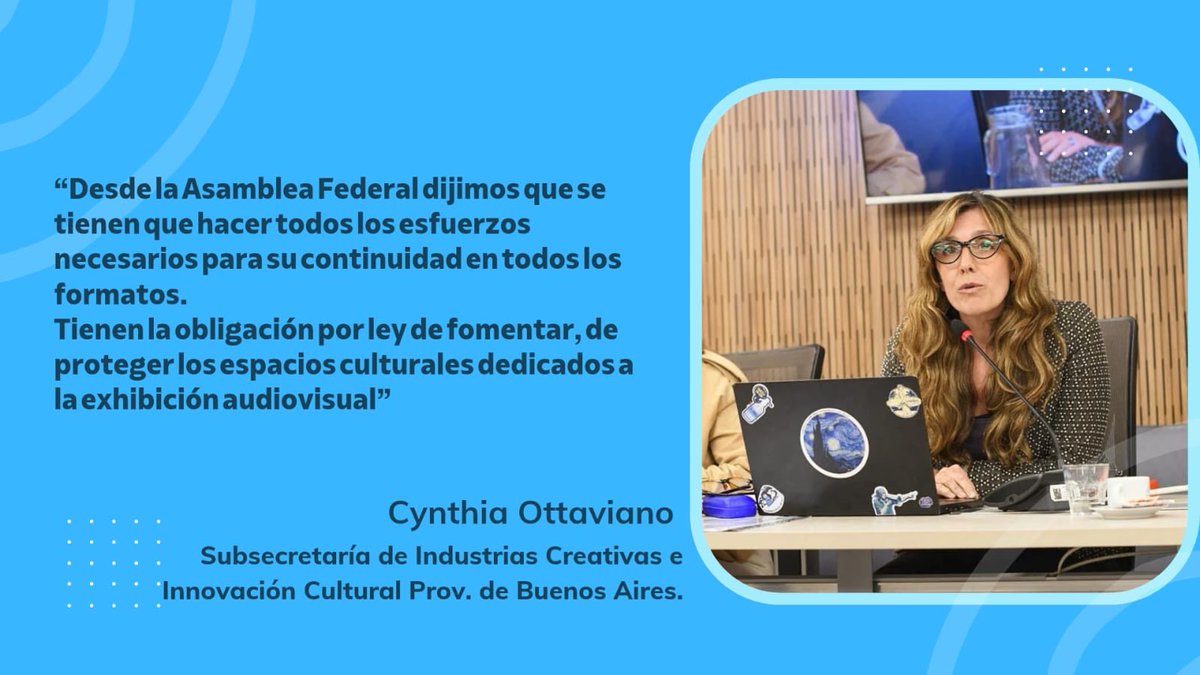 SilGinocchio's tweet image. Hay profunda preocupación por la situación, exhortando al  cumplimiento de la ley de  cine  y la obligación de acrecentar la difusión de la cinematografia argentina.