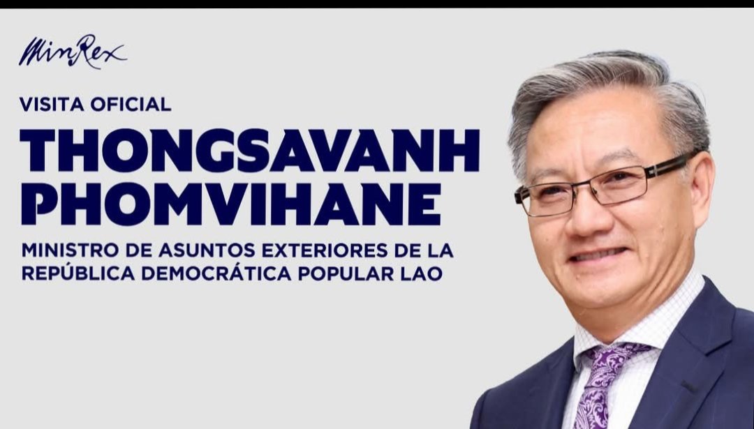 El ministro de Asuntos Exteriores de la República Democrática Popular Lao 🇱🇦, compañero Thongsavanh Phomvihane, se encuentra en #Cuba 🇨🇺 realizando una visita oficial. 

🔗cubaminrex.cu/es/canciller-d…