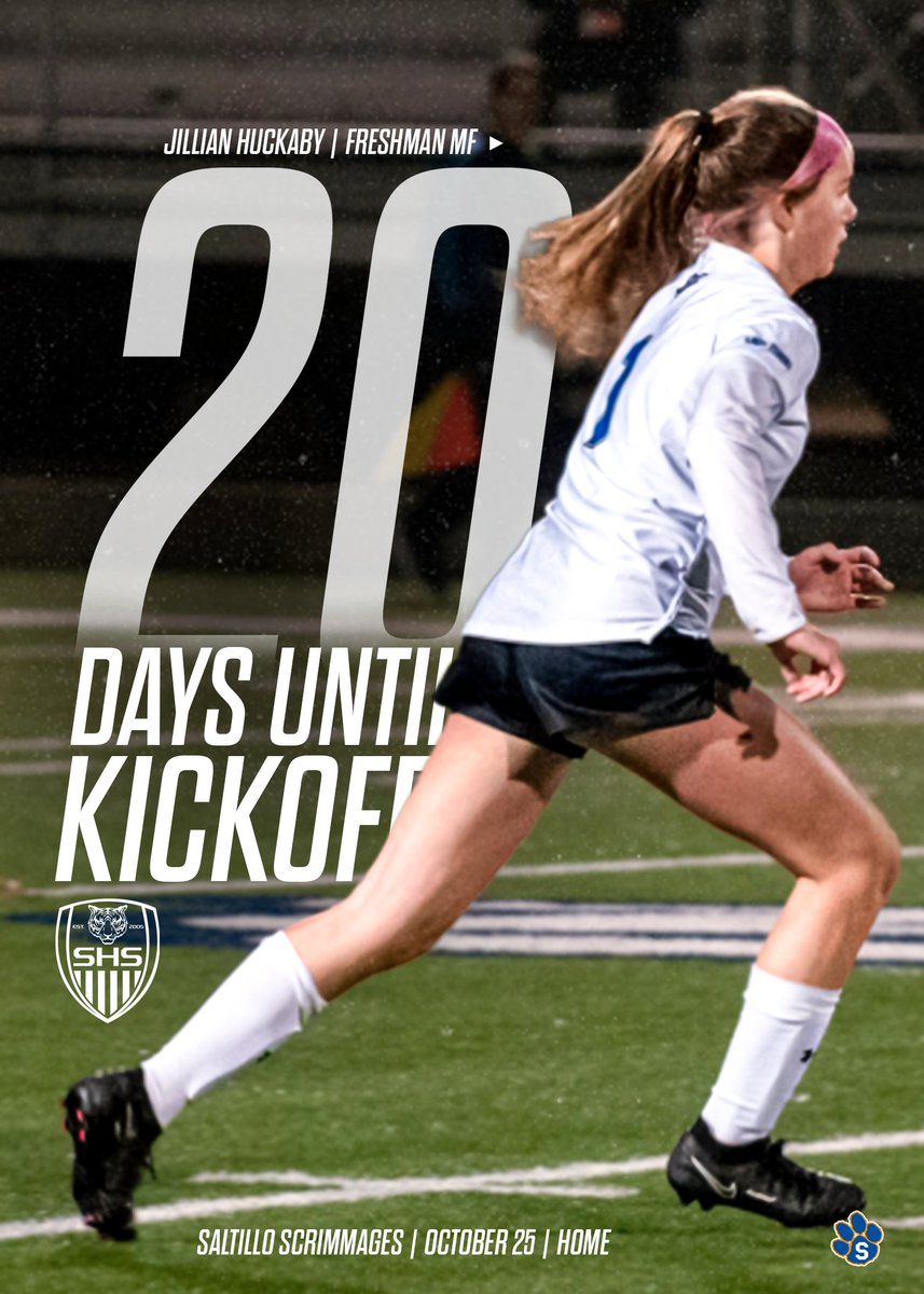 We are officially 20 days away from kickoff!
It's closer than you think..