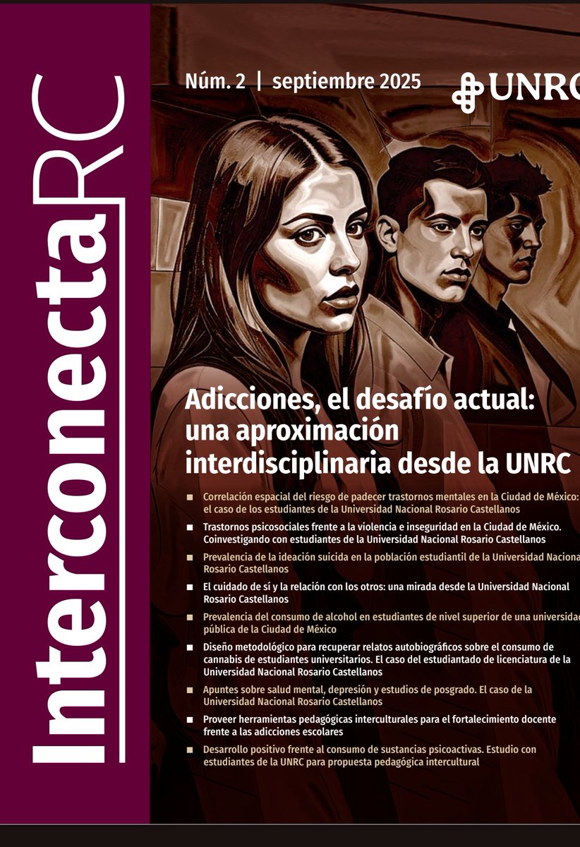 UNRCastellanos's tweet photo. 📰✨ ¡Ya está aquí el segundo número de #Interconecta RC!
La revista científica y arbitrada de la UNRC que reúne investigaciones, artículos y reflexiones académicas.
📖 Consulta y descarga:
🔗https://t.co/oShsOyCCDO
📚✨ Conocimiento que conecta, ciencia que inspira https://t.co/1YIiEH7ckK