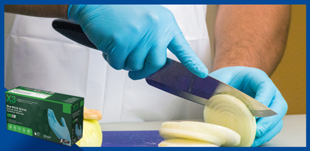 X3 Blue Nitrile Gloves (X3) deliver performance you might expect from thicker disposables, but at 3 mils they are designed for lighter applications. Better fit, feel, and comfort than vinyl, offering better barrier protection.  

✨More info: info.ammex.com/ammex-x3-blue-…