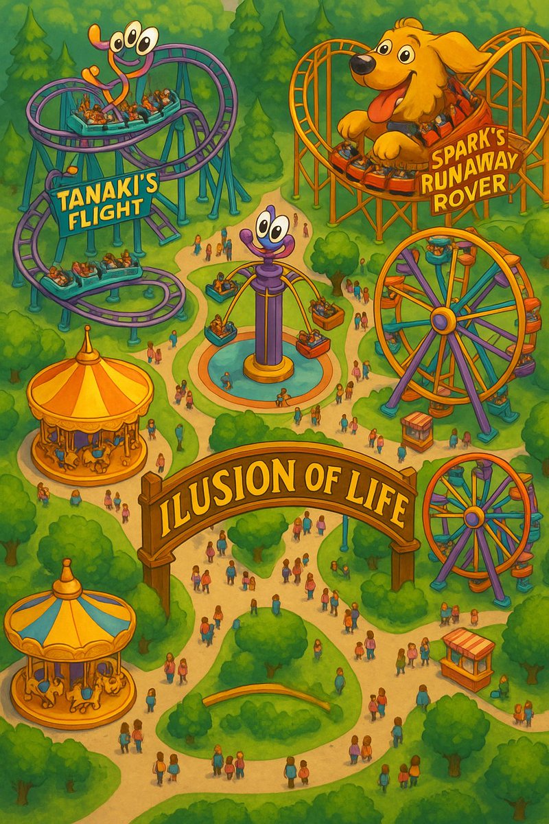 DanzoDirect's tweet photo. @IllusionOfLife world.

Coming soon.

$spark $tanaki $yuki #meme0 https://t.co/Sat9K3AHgG