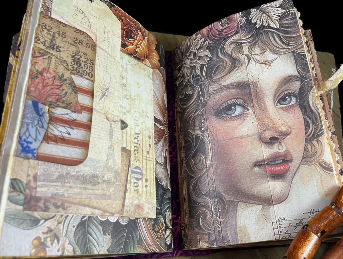 RiverSoulUSA's tweet photo. Check out our gorgeous purple junk journal at https://t.co/qLLccAutKJ! https://t.co/MkDBZGOH96