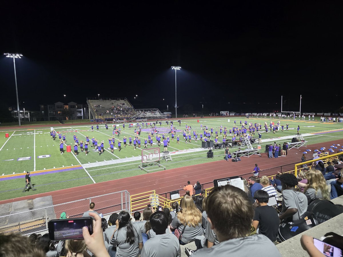 Smyrna Middle Band (@sms_pantherband) on Twitter photo The Band had a ton of fun playing pep tunes and supporting the <a href="/SmyrnaMiddleFB/">Smyrna Middle Football</a> team at SHS this week.
We got to watch <a href="/smyrnahighband/">Smyrna High Band</a> perform their halftime show. Then we met up with <a href="/RockyForkBand/">Rocky Fork Band</a> and played "Im So Glad" together!
#PantherPride
#SmyrnaRocks The Band had a ton of fun playing pep tunes and supporting the <a href="/SmyrnaMiddleFB/">Smyrna Middle Football</a> team at SHS this week.
We got to watch <a href="/smyrnahighband/">Smyrna High Band</a> perform their halftime show. Then we met up with <a href="/RockyForkBand/">Rocky Fork Band</a> and played "Im So Glad" together!
#PantherPride
#SmyrnaRocks