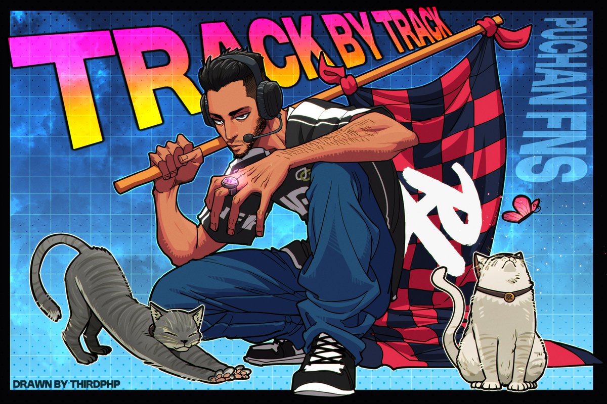 I drew <a href="/FNS/">FNS</a>'s cat on this old fanart I did. I'm sorry I couldn't cook a new one cuz I didn't have the time... IS THERE A WAY I CAN GIVE A PRINT TO YOU DURING THE PLAYOFFS?