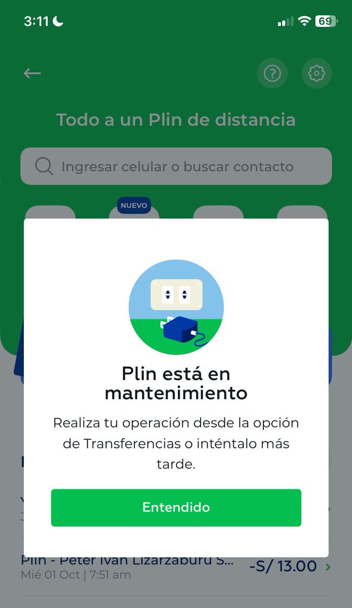 PercyMad's tweet photo. Para variar @interbank https://t.co/z91x1S6jEy