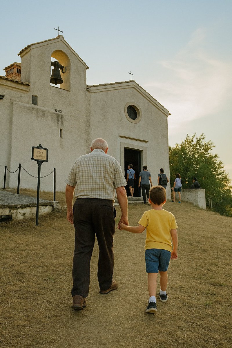 Un nonno non cammina mai da solo: porta con sé i ricordi di una vita e li regala a chi lo accompagna. Buona Festa dei Nonni 

#2ottobre