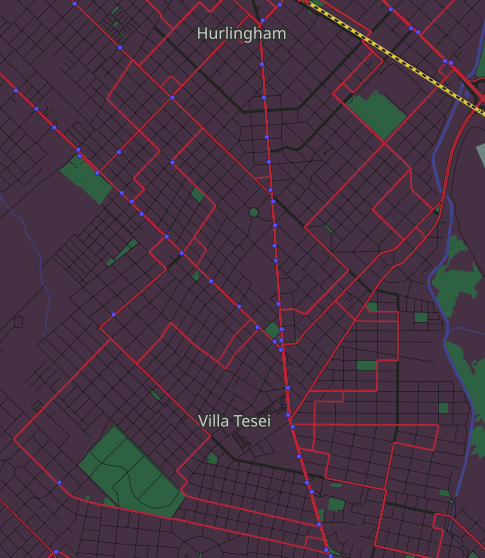 AutoCADMaps's tweet image. Mapeé en #OpenStreetMap las líneas 462, 463/443 y 464 de #EmpresaDelOeste

Poco a poco irá tomando forma el mapeo de transporte público en OSM y se convertirá en la base de datos de transporte público con los recorridos más actualizados.