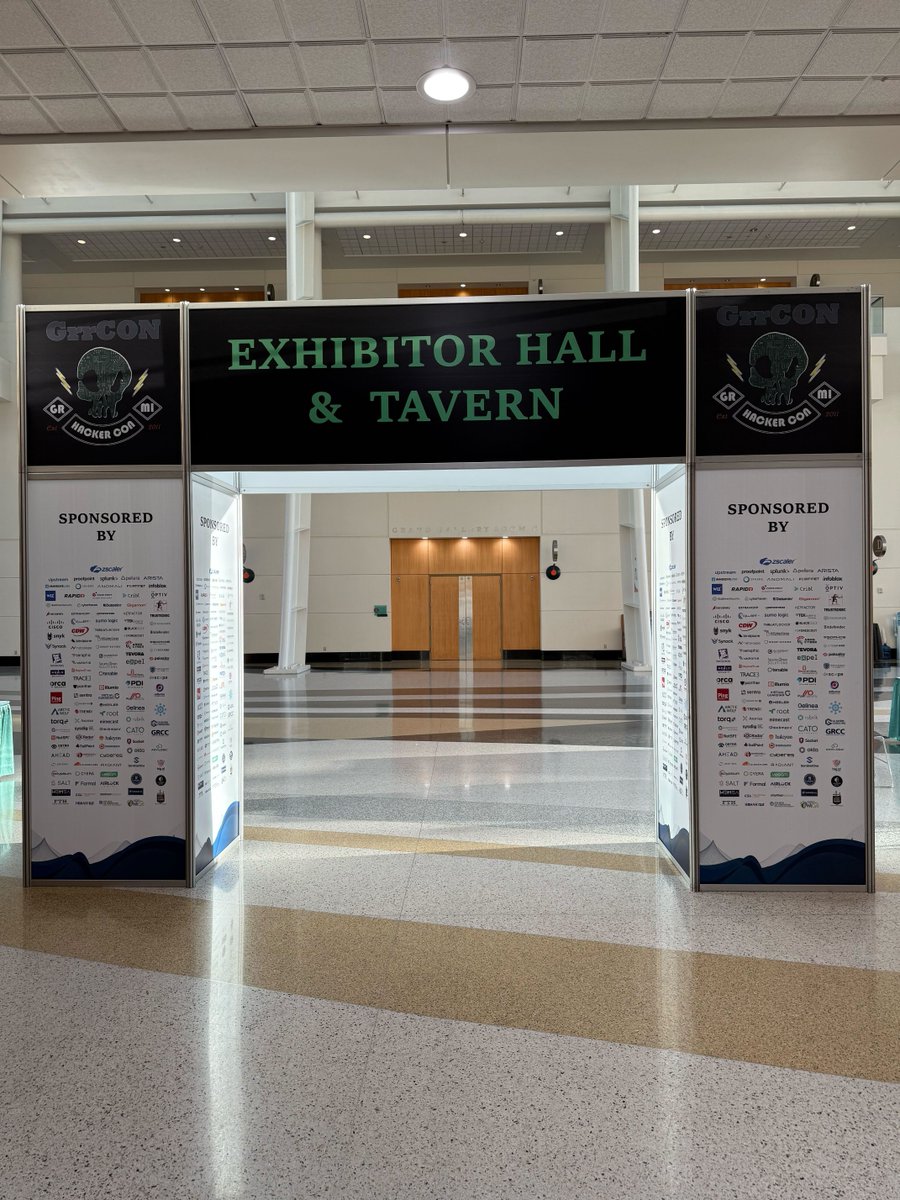 StackHawk's tweet image. 🦖 Day 1 at #GRRCon 2025 is here!
Find StackHawk at Booth 64 and let’s talk proactive API security.
Don’t forget 👉 we’re co-hosting a Happy Hour with @GuidePointSec tonight!
🔗 Register here: hubs.ly/Q03L_Z-00
#AppSec #DevOps #APISecurity