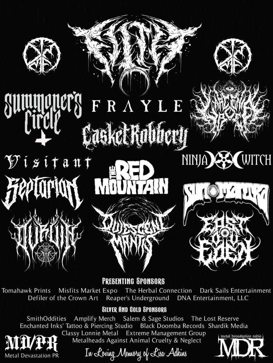 MiKEYnotMIKEY's tweet image. Tennessee Metal Devastation Music Fest 

October 11th 

Jackson, TN