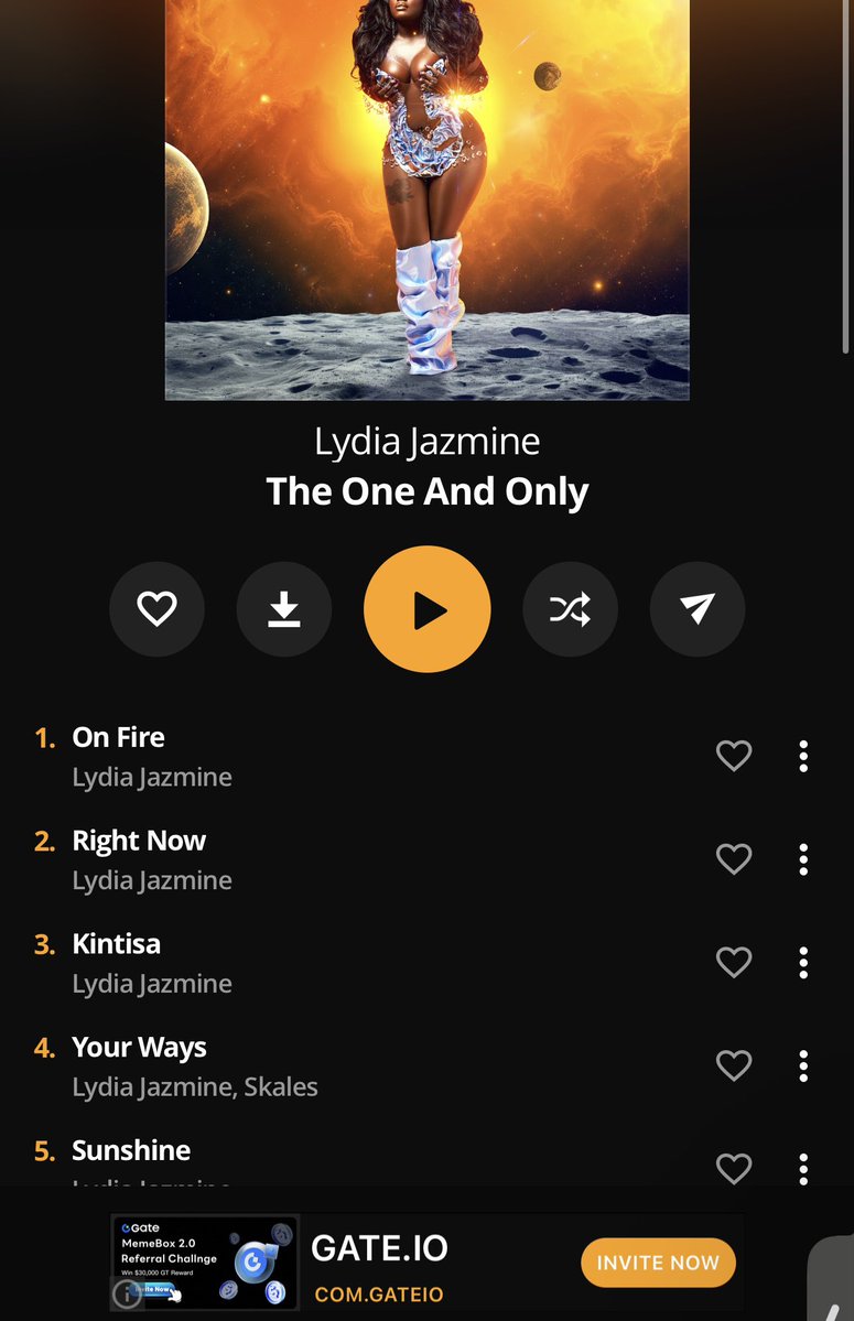 Thank you fam for 600k plays on <a href="/audiomackafrica/">Audiomack Africa</a> #TheOneAndOnlyAlbum 🔥

Listen here 👇🏾
audiomack.com/lydiajazmine/a…