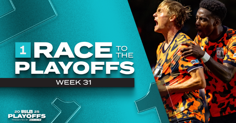 USLLeagueOne's tweet photo. Big opportunities on the horizon for @hearts_sc and @Union_Omaha 👀

Check out the Race to the Playoffs, presented by Terminix, ahead of the weekend's action and see how they can clinch a postseason spot! 👇