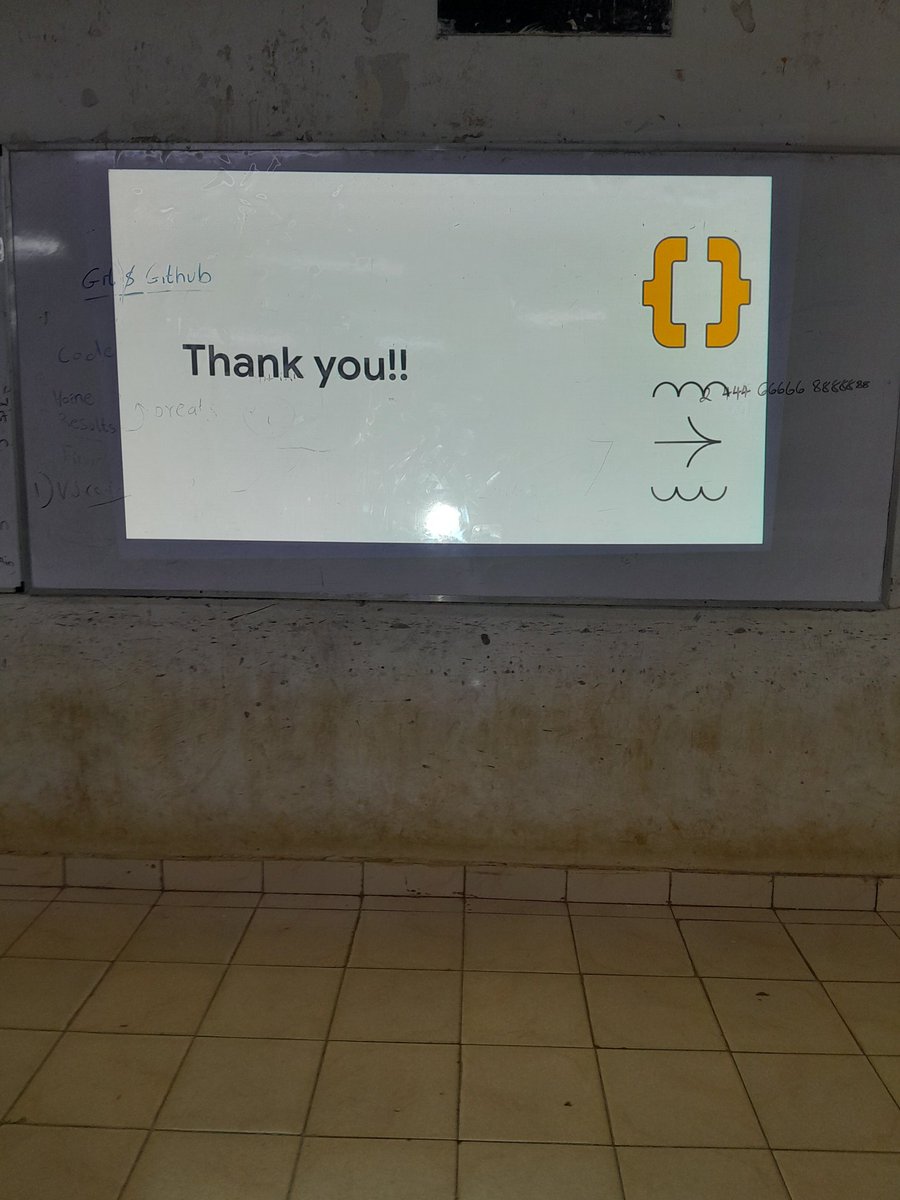gdgcampusJKUAT's tweet photo. Hosted the Git &amp;Github session @dscjkuat with @christine_12_me and @PaulMwangii 
From setup to collaboration, participants learned Git basics, branching and best practices for version control
#Git #Github #GDG https://t.co/Vs8eDgAnKz