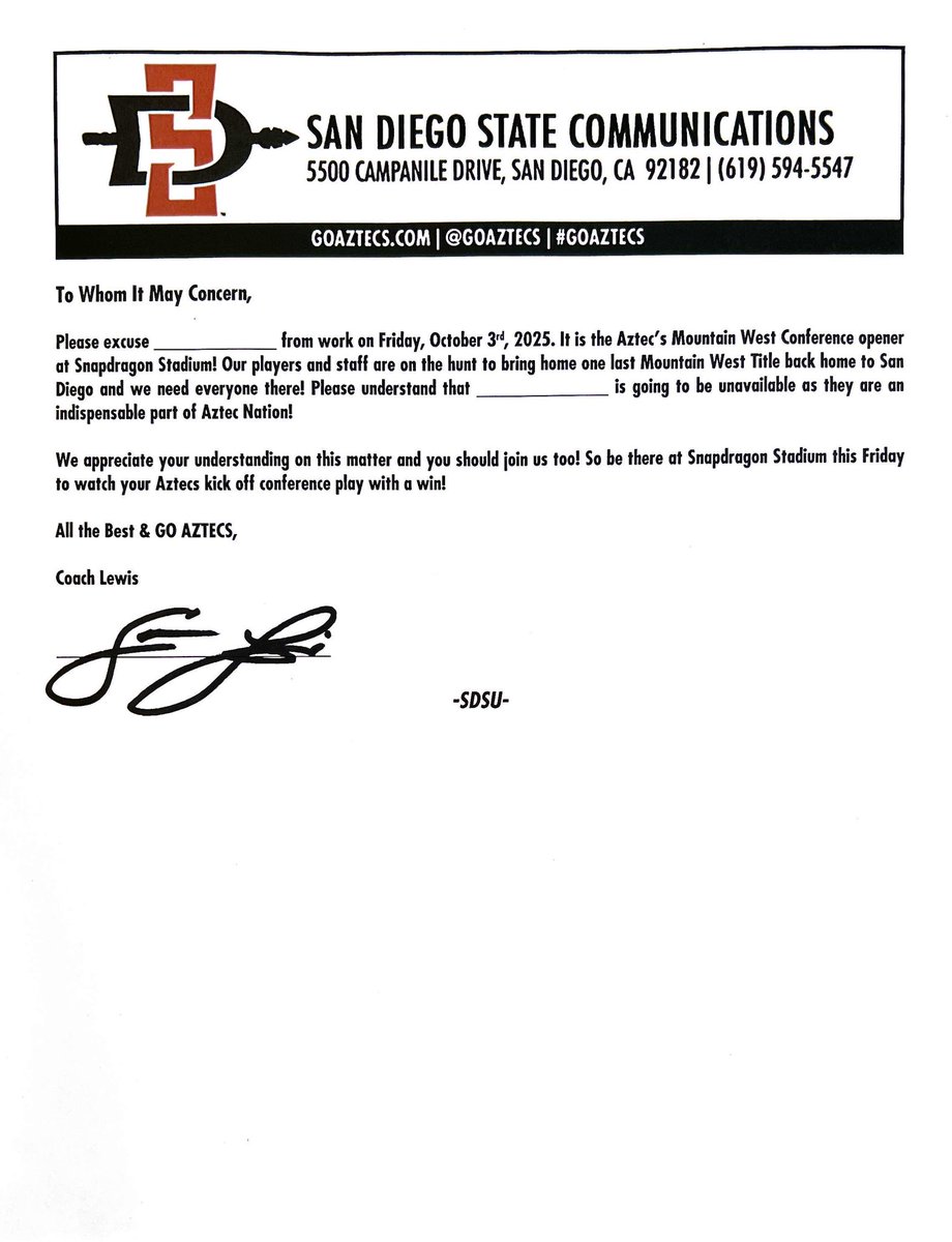 San Diego State Football tweet media