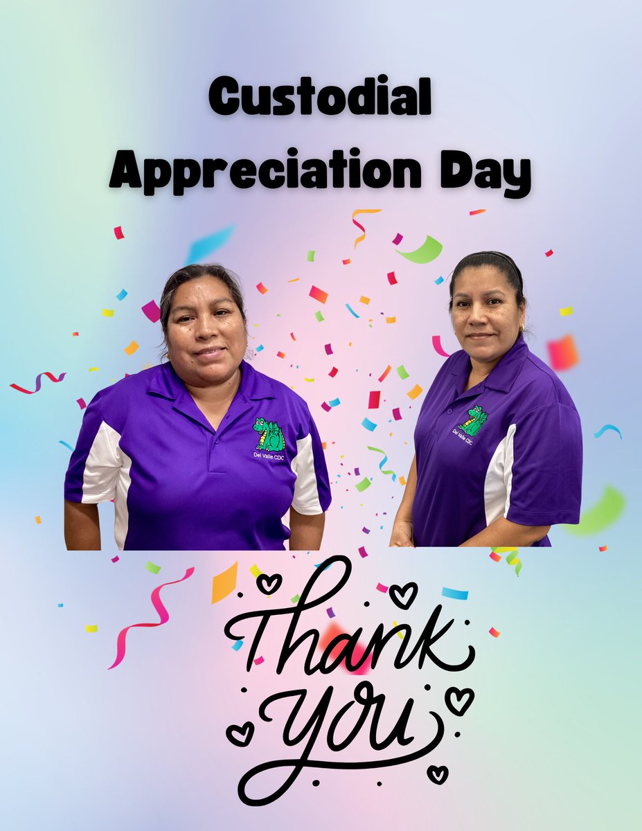 Happy Custodial Appreciation Day! The dedication and tireless effort of our amazing custodians doesn’t go unnoticed. Thank you ladies for keeping our space clean, safe, and welcoming for everyone.