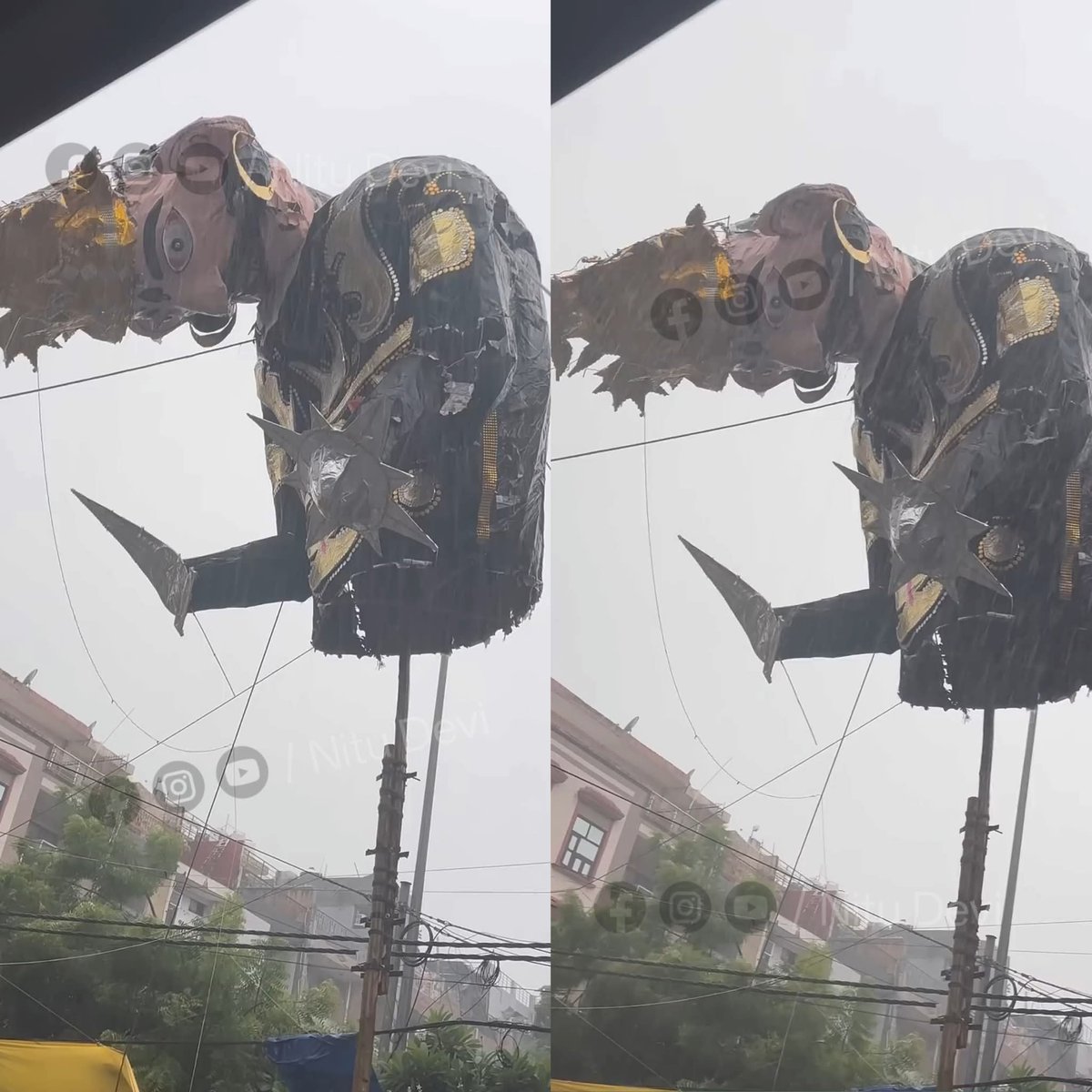 मैंने तो पहले ही कहा था कि इस बार रावण ज:ल कर नहीं डूबकर म'रेगा, देखलो दिल्ली में... See more