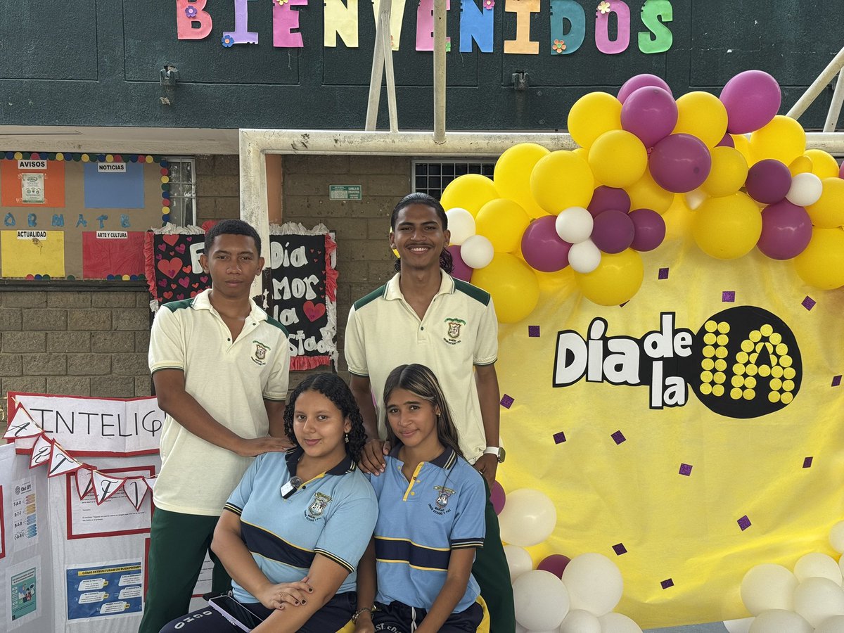 Jarold Díaz Carreño (@jaroldiazc) on Twitter photo La Institución Educativa Número Ocho en #Maicao se convirtió en un escenario de reflexión y socialización de proyectos sobre IA #DíaDeLaIA <a href="/jhonjnr/">Jhon Núñez Rondón</a> <a href="/CompuParaEducar/">Computadores para Educar 💻</a> <a href="/Ministerio_TIC/">Ministerio TIC</a> <a href="/DayofAI_USA/">DayofAI.org</a> <a href="/alcaldiamaicao/">Alcaldía de maicao</a> La Institución Educativa Número Ocho en #Maicao se convirtió en un escenario de reflexión y socialización de proyectos sobre IA #DíaDeLaIA <a href="/jhonjnr/">Jhon Núñez Rondón</a> <a href="/CompuParaEducar/">Computadores para Educar 💻</a> <a href="/Ministerio_TIC/">Ministerio TIC</a> <a href="/DayofAI_USA/">DayofAI.org</a> <a href="/alcaldiamaicao/">Alcaldía de maicao</a>