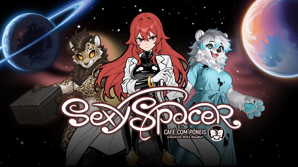 cafecomponeis's tweet photo. Sexyspacer is an adult/+18 game about Sparca, a geneticist doctor who has joined forces with an alien creature on a space mission, to search and save alien DNA in a galaxy about to collapse.

Download DEMO:
https://t.co/wmSCmULo3E

Support this project:
https://t.co/p7Mysq3xuc https://t.co/UrGhRMrnX1