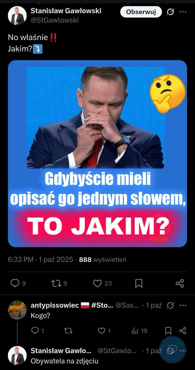 devnullhost's tweet photo. @StGawlowski Poseł i jego gawiedź 😂🤣😂🤣 https://t.co/fDoCJ6497u