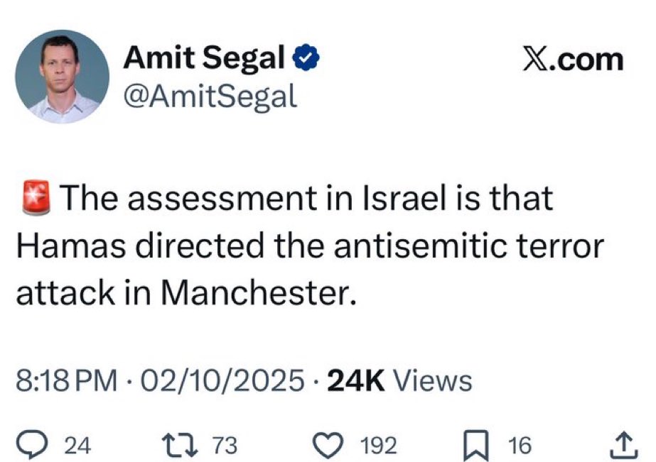 Remember : every accusation is a confession 

The fact Israel paid bots are tweeting out so quickly that Hamas was behind the Manchester synagogue attack tells you exactly who was *really* behind it 

Period.
