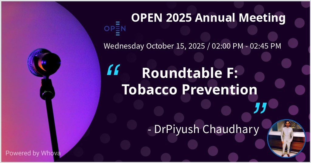 pyushchaudhary's tweet image. Thrilled to share some news! 🎉🎉 I&apos;ll be speaking at OPEN 2025 Annual Meeting on Oct 15 - 16, 2025. I would love to see you there!  - via #Whova Event Platform
 tinyurl.com/2dxsavx5