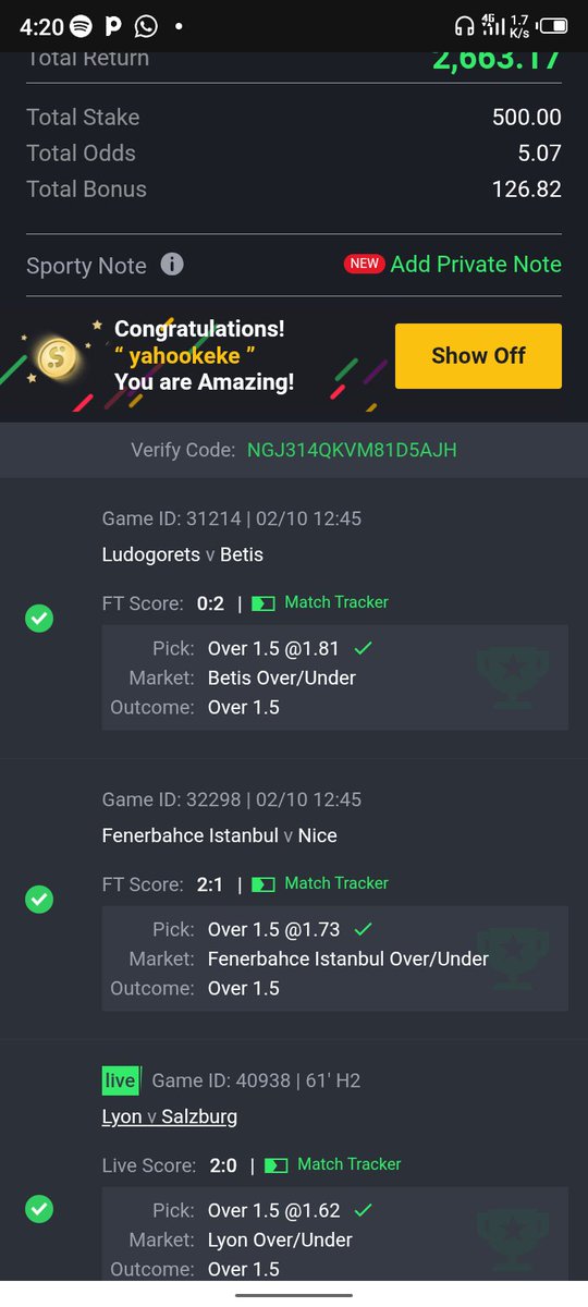 NicePraize's tweet photo. Congratulations to those who played.... it's a boom 🔥🔥🔥 https://t.co/2XuNNApQrO