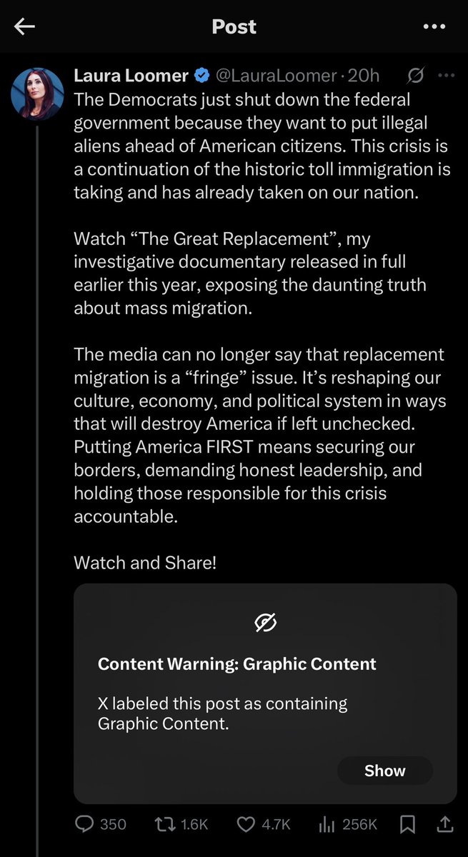 LoomersFanClub's tweet image. Why? 
#StopTheBias #GraphicContent