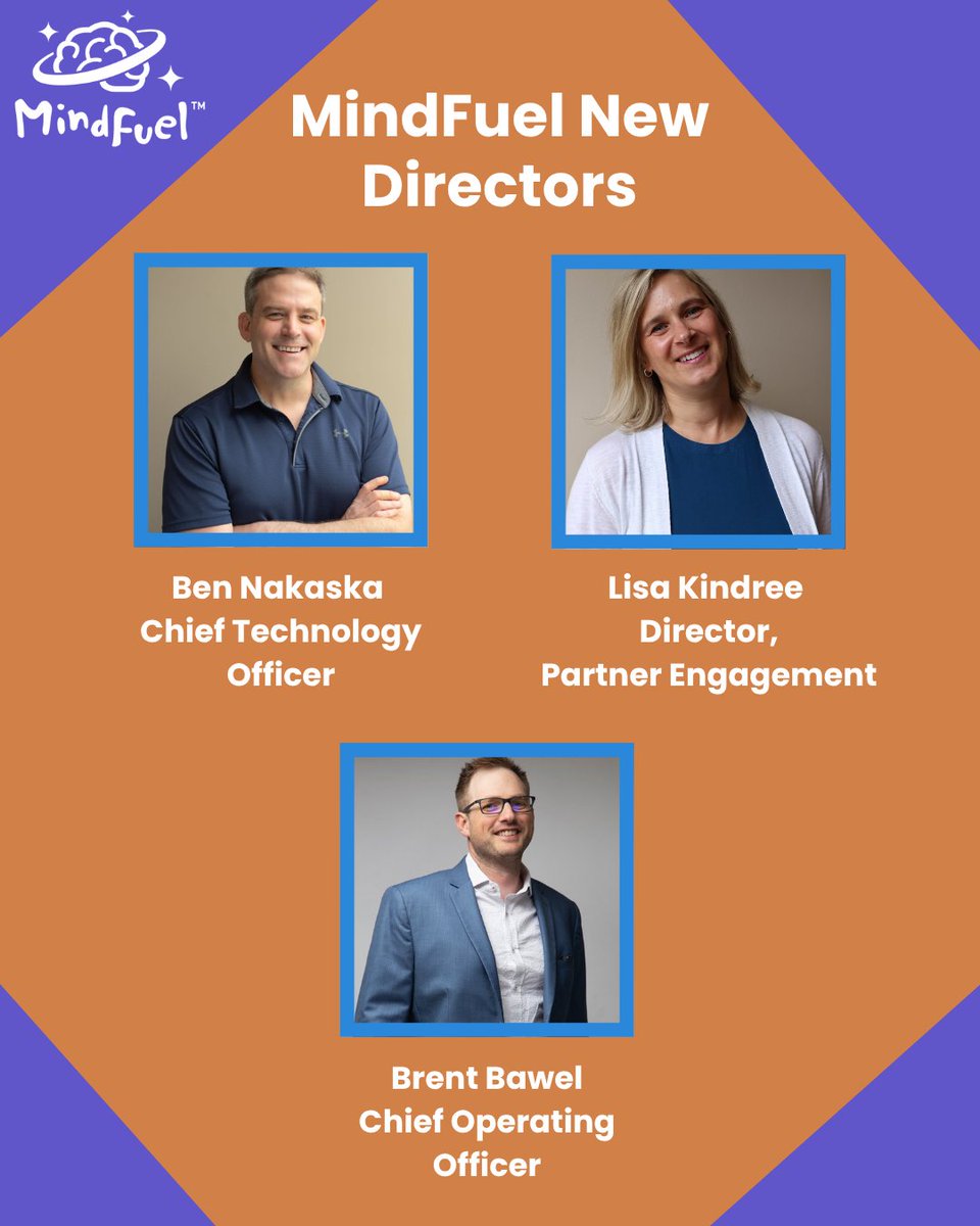 Big news from MindFuel!

Welcome to our new board members: Shazia Sobani, Amit Anand, Avnish Mehta, &amp; Nannette Ho-Covernton —leaders in tech &amp; social impact.

Also welcoming Lisa Kindree &amp; Brent Bawel to the team!

 mindfuel.ca/2025/10/02/min…
