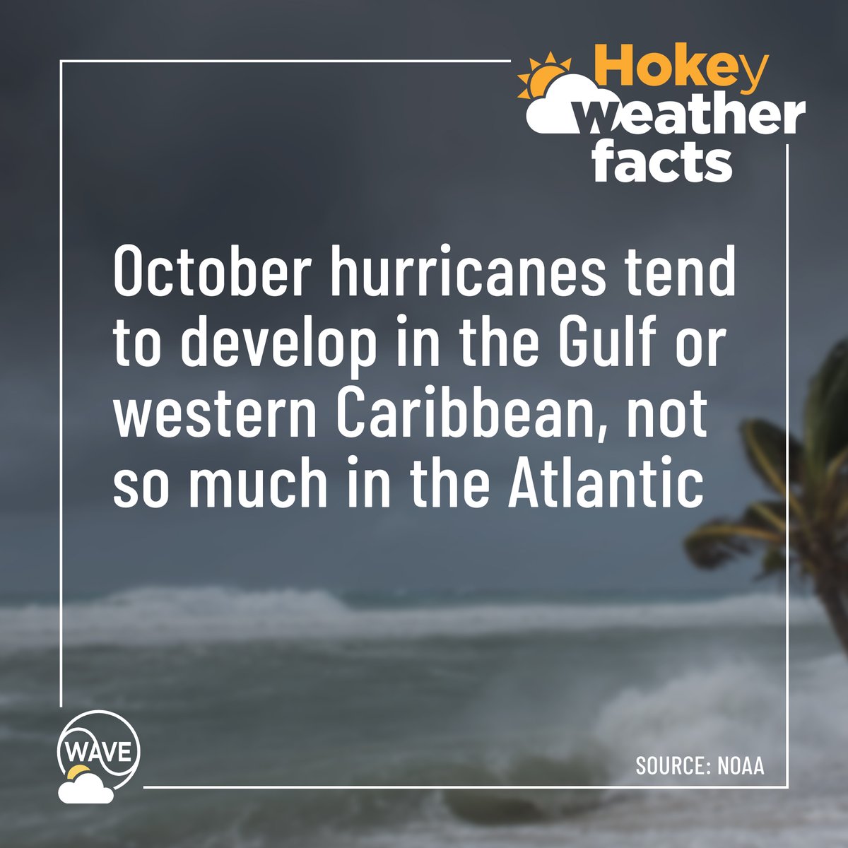 We're past the peak of hurricane season, but October is still active 🌀 #HokeyWx: tinyurl.com/waveweathervids