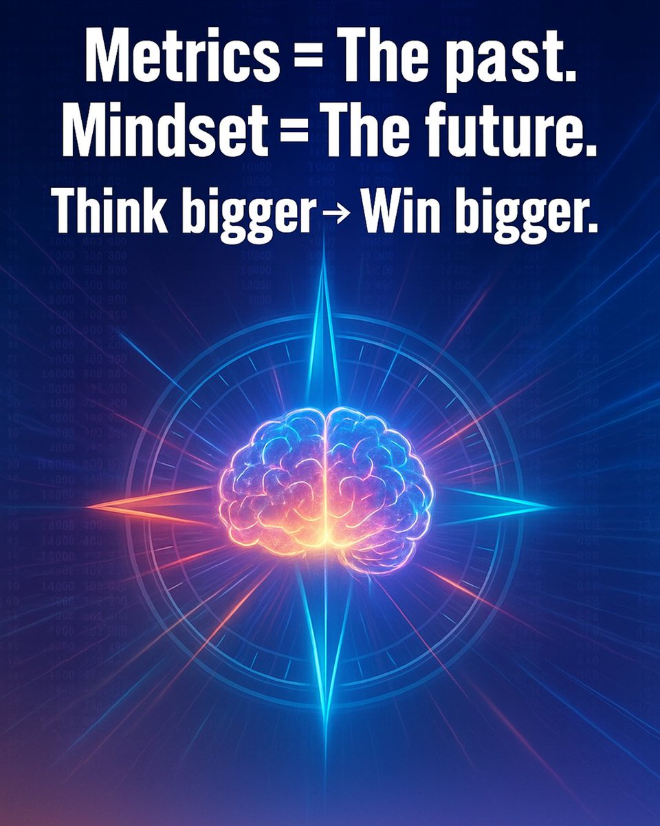RazorSharpDigit's tweet image. In 2025, success isn’t measured by vanity metrics—it’s driven by mindset. Entrepreneurs who think bigger, win bigger. Focus on vision, resilience, and the long game.

👉 Follow @razorsharpdigit for more insights.
#MindsetOverMetrics #EntrepreneurMindset
