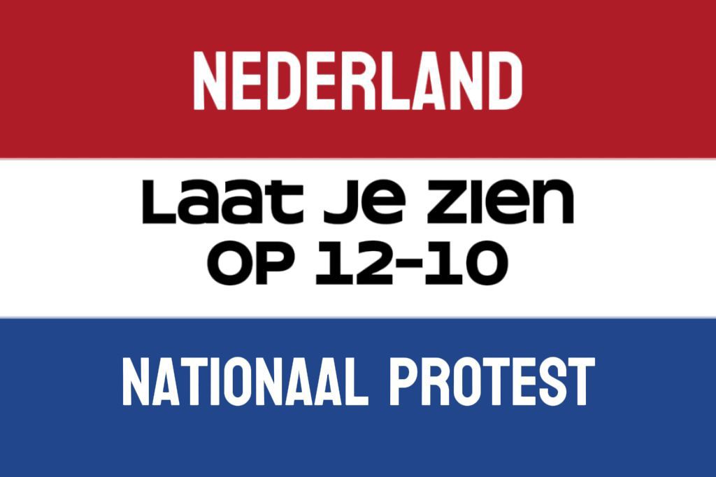 🇳🇱Nationaal Protest tweet media