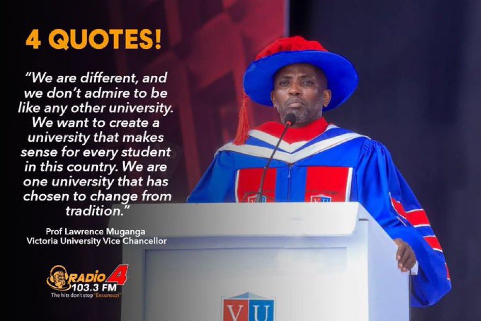 Balaam wa Dr Lawrence Muganga (@balaam_wa_vc) on Twitter photo What other quotes do you know from Prof. <a href="/ReachDrMuganga/">ᗪᖇ. ᒪᗩᗯᖇEᑎᑕE ᗰᑌGᗩᑎGᗩ</a> , the Vice Chancellor of <a href="/VUKampala/">Victoria University, Kampala</a> ? What other quotes do you know from Prof. <a href="/ReachDrMuganga/">ᗪᖇ. ᒪᗩᗯᖇEᑎᑕE ᗰᑌGᗩᑎGᗩ</a> , the Vice Chancellor of <a href="/VUKampala/">Victoria University, Kampala</a> ?