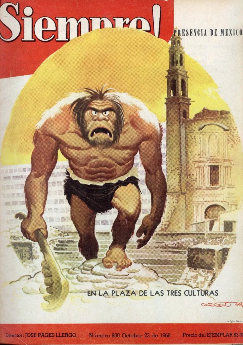 “Muchos dirían que el gobierno de Díaz Ordaz salió fortalecido al lograr controlar este movimiento a través de represión y la violencia . Pero la realidad, es que la situación política que se vivía en México fue tremendamente cuestionada desde la óptica internacional, lo que