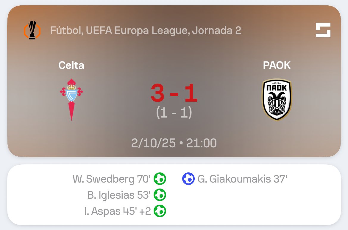 Yo, en la previa del Celta, con todo aquel que me cruzaba: “Hoy ganamos al PAOK 4-1”

El Celta de Vigo: “Hold my beer”