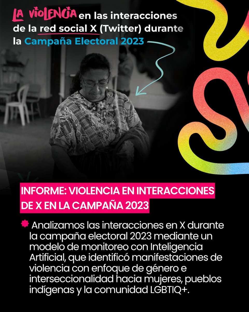DialogosGuate's tweet image. 💻Analizamos la violencia en interacciones de X en la campaña electoral de 2023
📊 Desarrollamos #PREVIO, una herramienta de predicción de la violencia.
#10AñosDeDiálogos #DatosQueTransforman